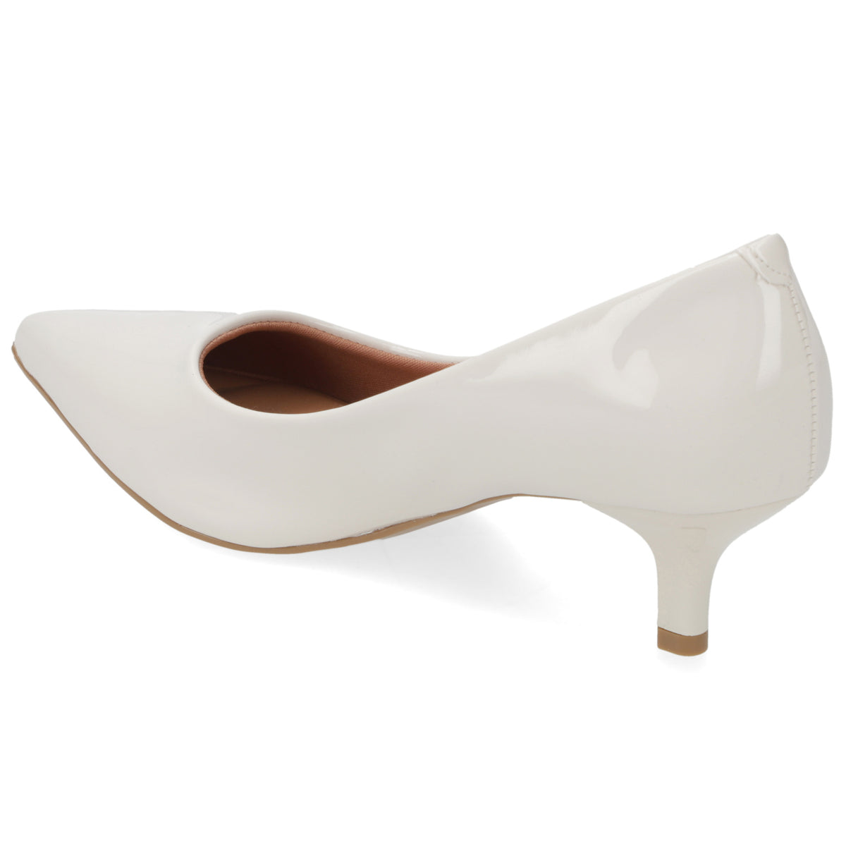 Stiletto Taco Aguja Blanco OFF Vizzano 35 / Blanco OFF