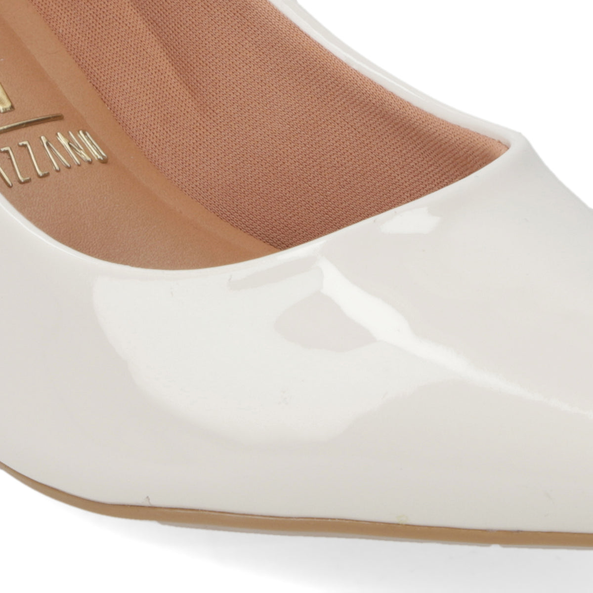 Stiletto Taco Aguja Blanco OFF Vizzano 35 / Blanco OFF