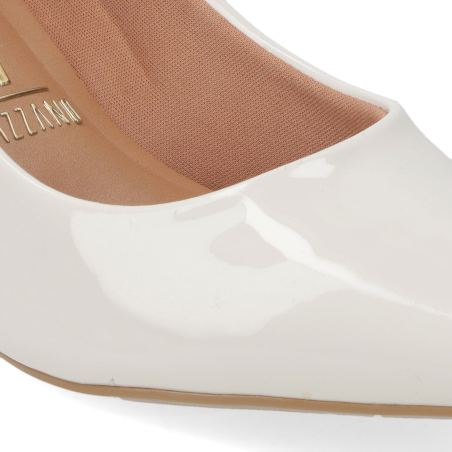 Stiletto Taco Aguja Blanco OFF Vizzano 35 / Blanco OFF
