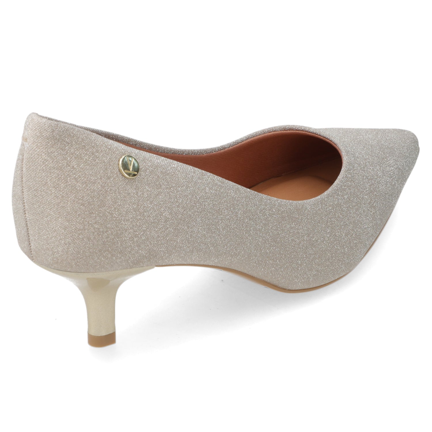 Stiletto Taco Aguja Dorado Vizzano