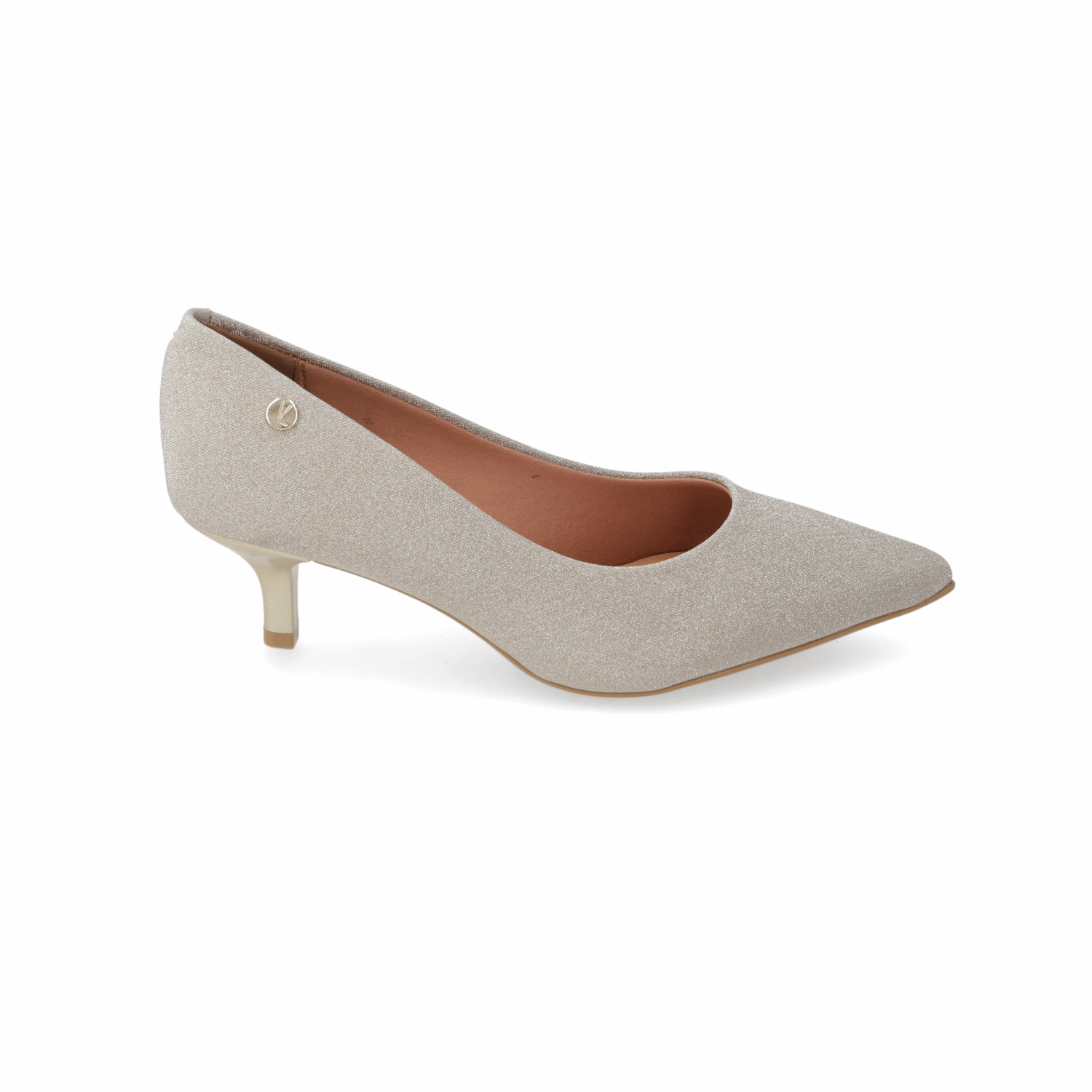 Stiletto Taco Aguja Dorado Vizzano