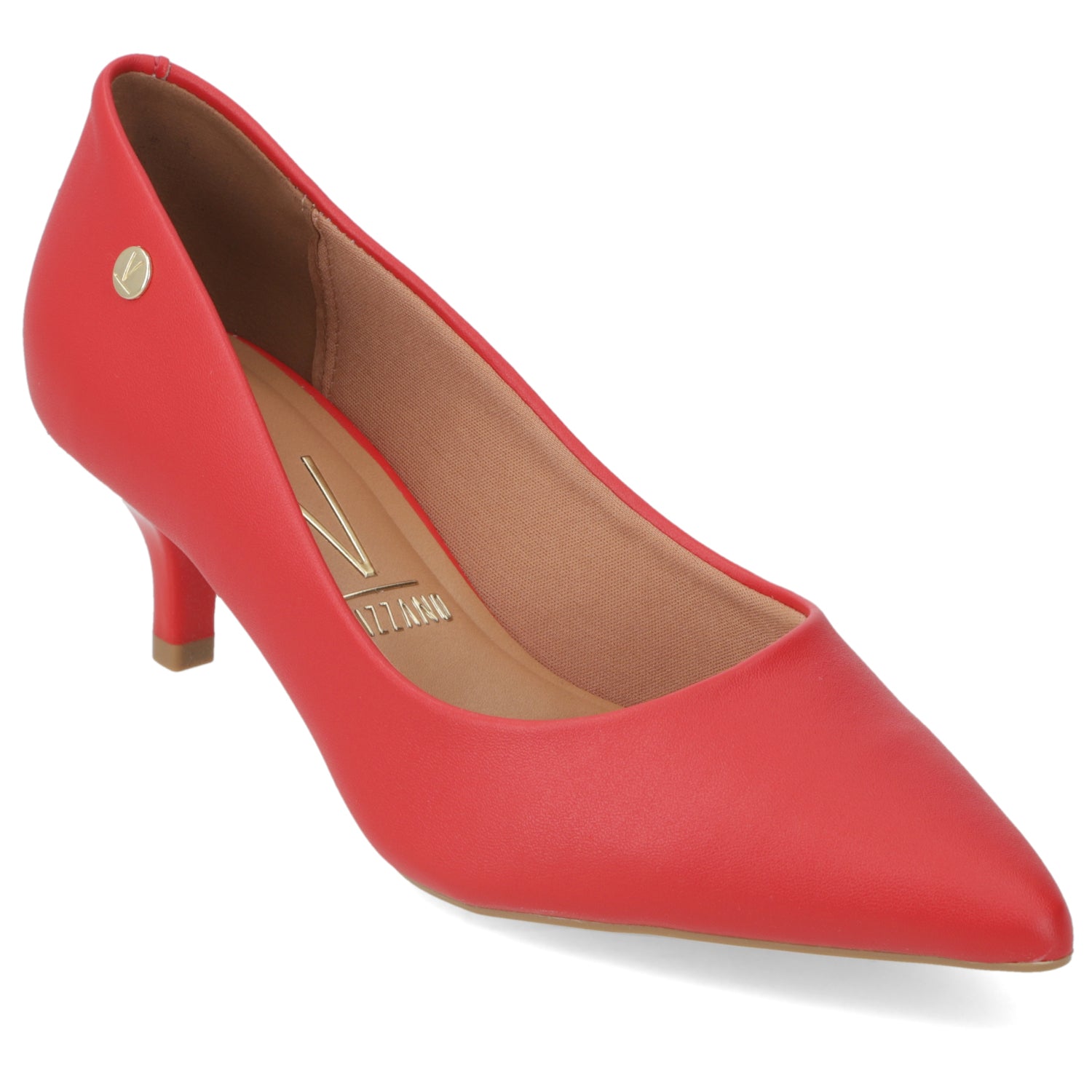 Stiletto Taco Aguja Rojo Vizzano