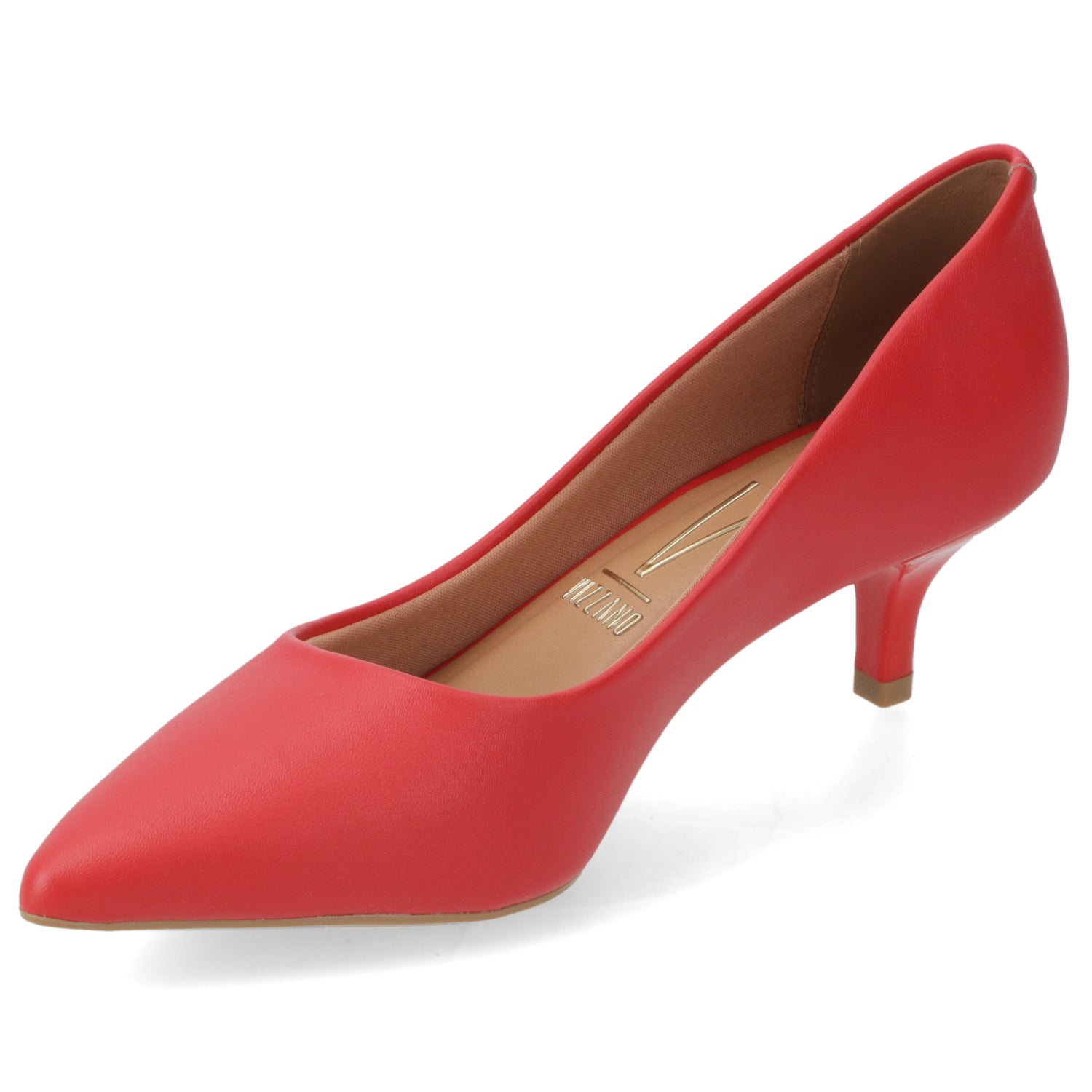 Stiletto Taco Aguja Rojo Vizzano