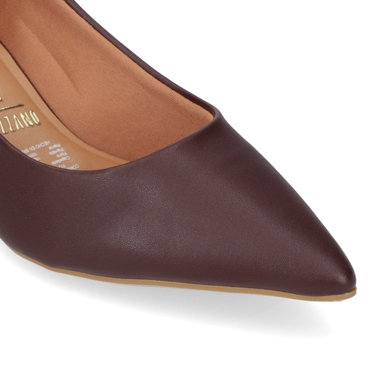 Stiletto Taco Aguja 5 cm Vino Vizzano 35 / Vino