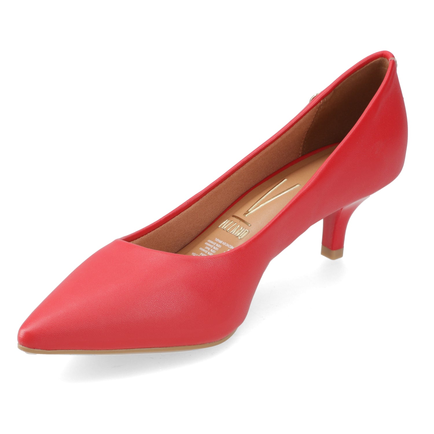 Stiletto Taco Aguja 5 cm Rojo 34 / Rojo