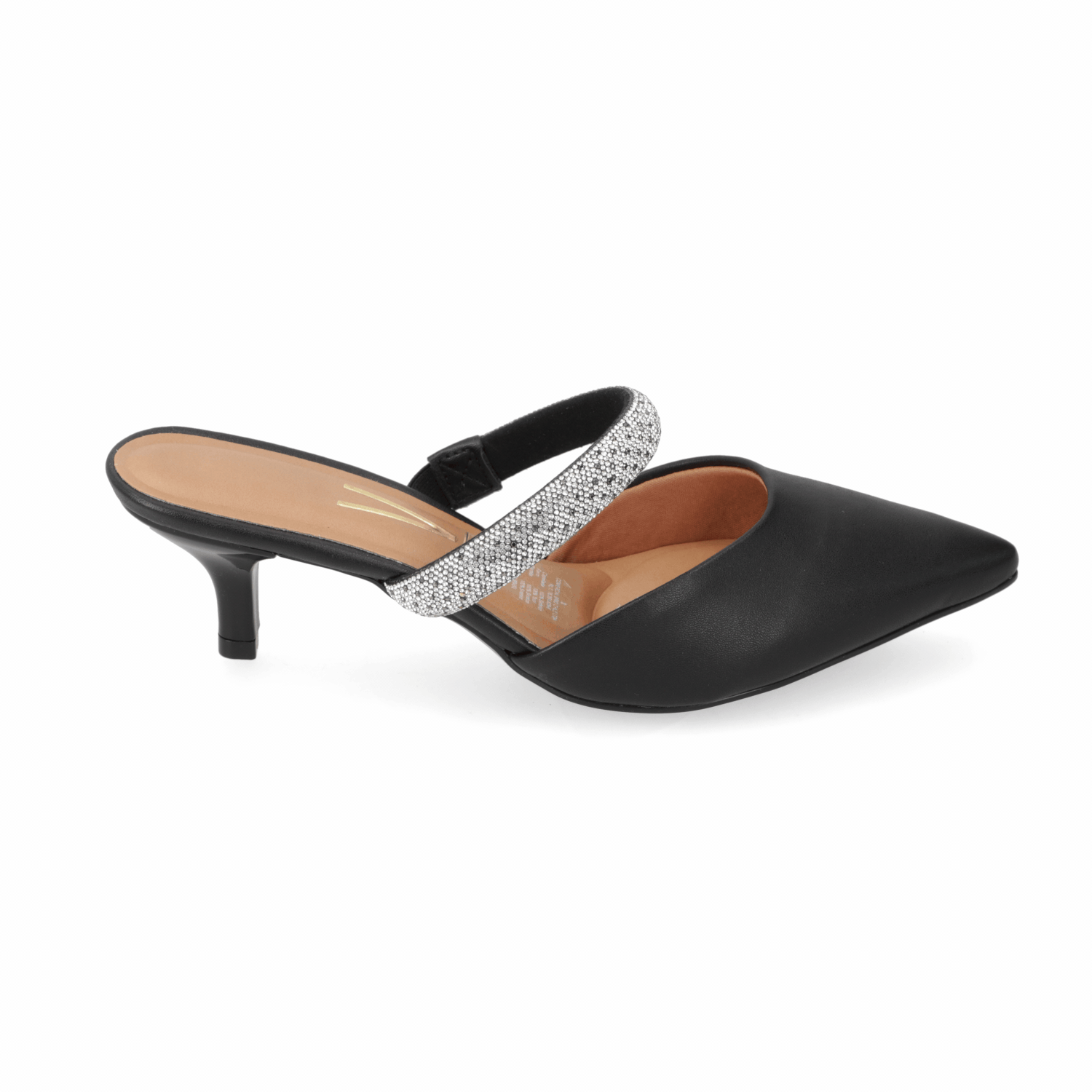Stiletto Taco Aguja Negro Vizzano