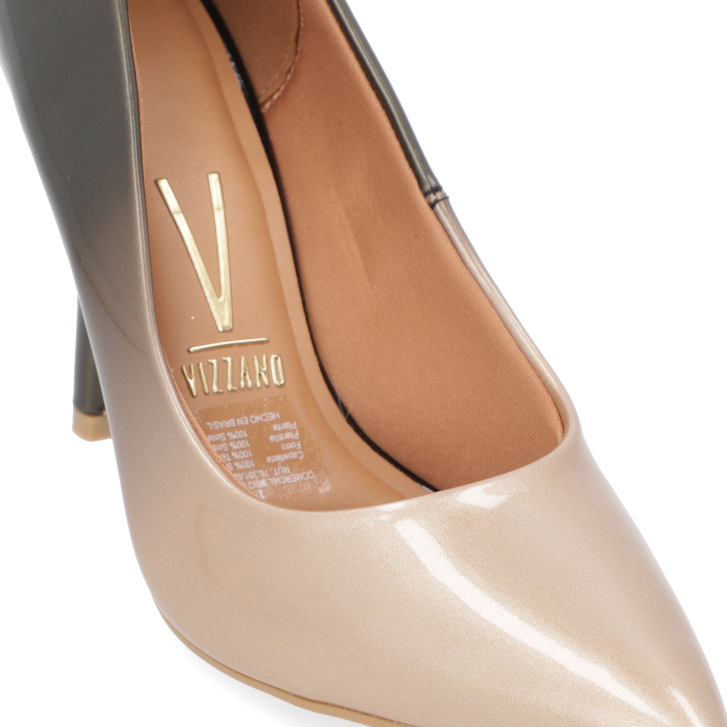 Stiletto Taco Aguja Eco Cuero Degradé 1184-1101-27842-90590