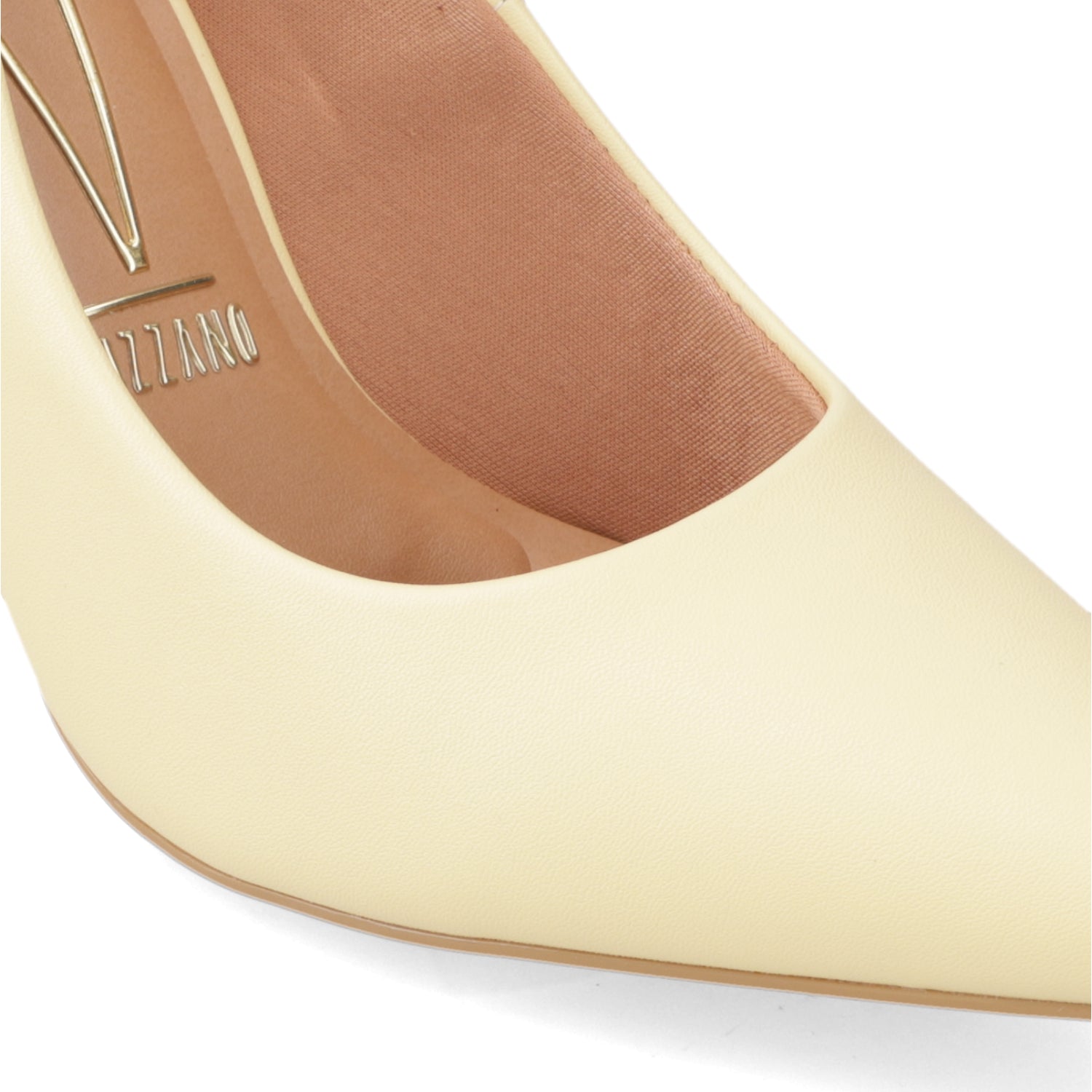 Stiletto Taco Aguja Alto Amarillo Vizzano Ecocuero 35 / Amarillo