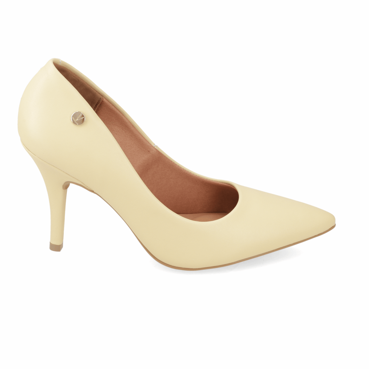 Stiletto Taco Aguja Alto Amarillo Vizzano Ecocuero 35 / Amarillo