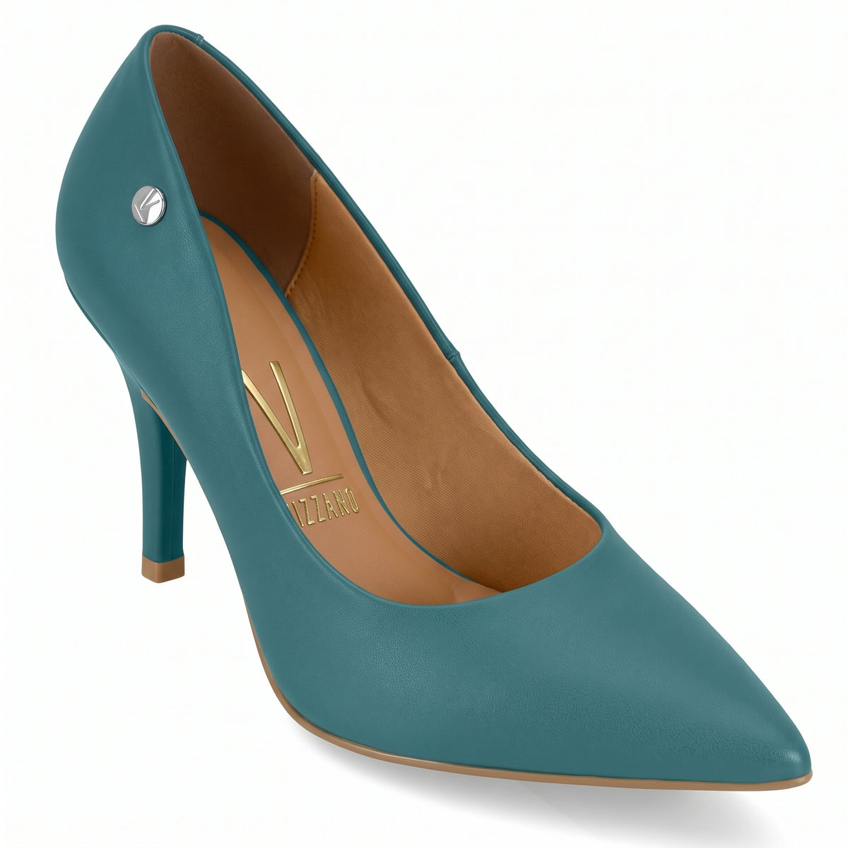 Stiletto Mujer Taco Aguja Verde Petróleo 35 / Petróleo