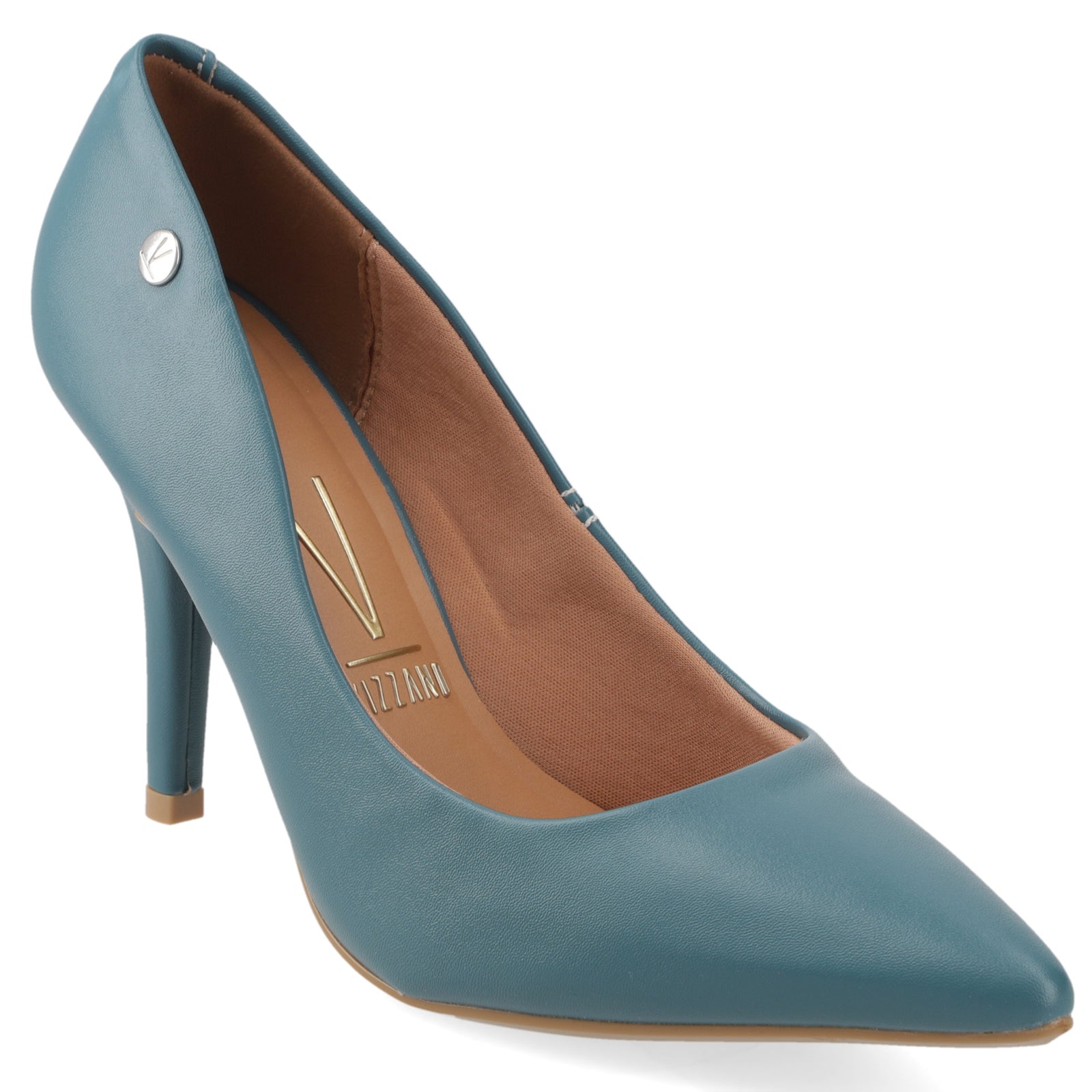 Stiletto Mujer Taco Aguja Verde Petróleo 35 / Petróleo
