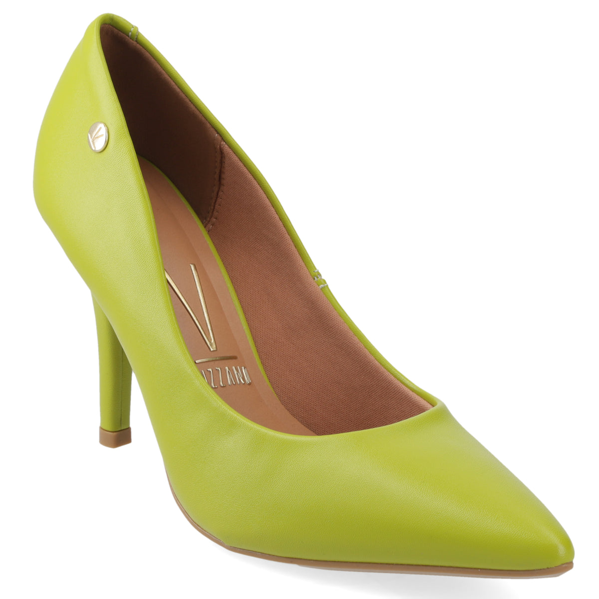 Stiletto Mujer Taco Aguja Verde Lima 35 / Lima