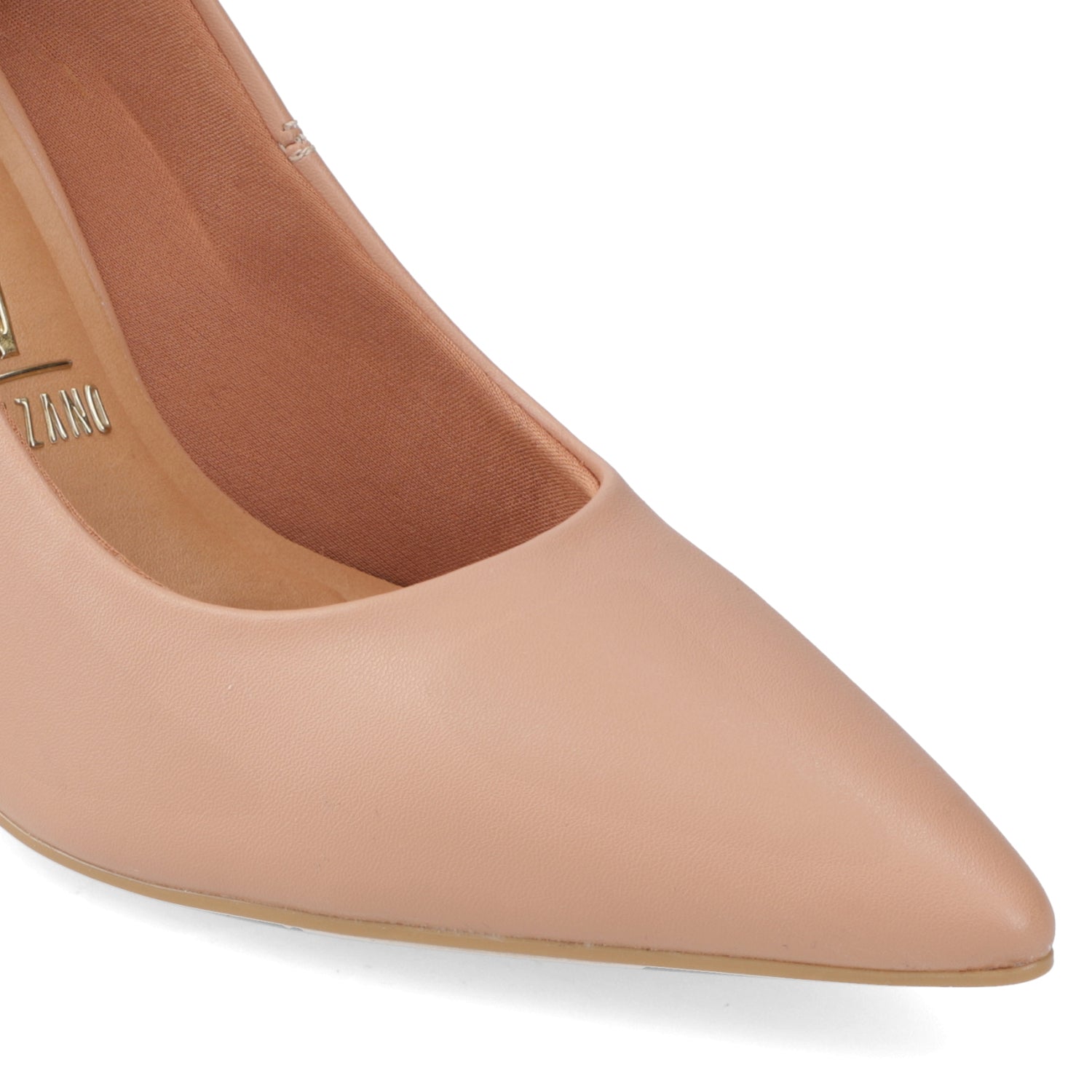 Stiletto Taco Aguja EcoCuero 35 / Nude