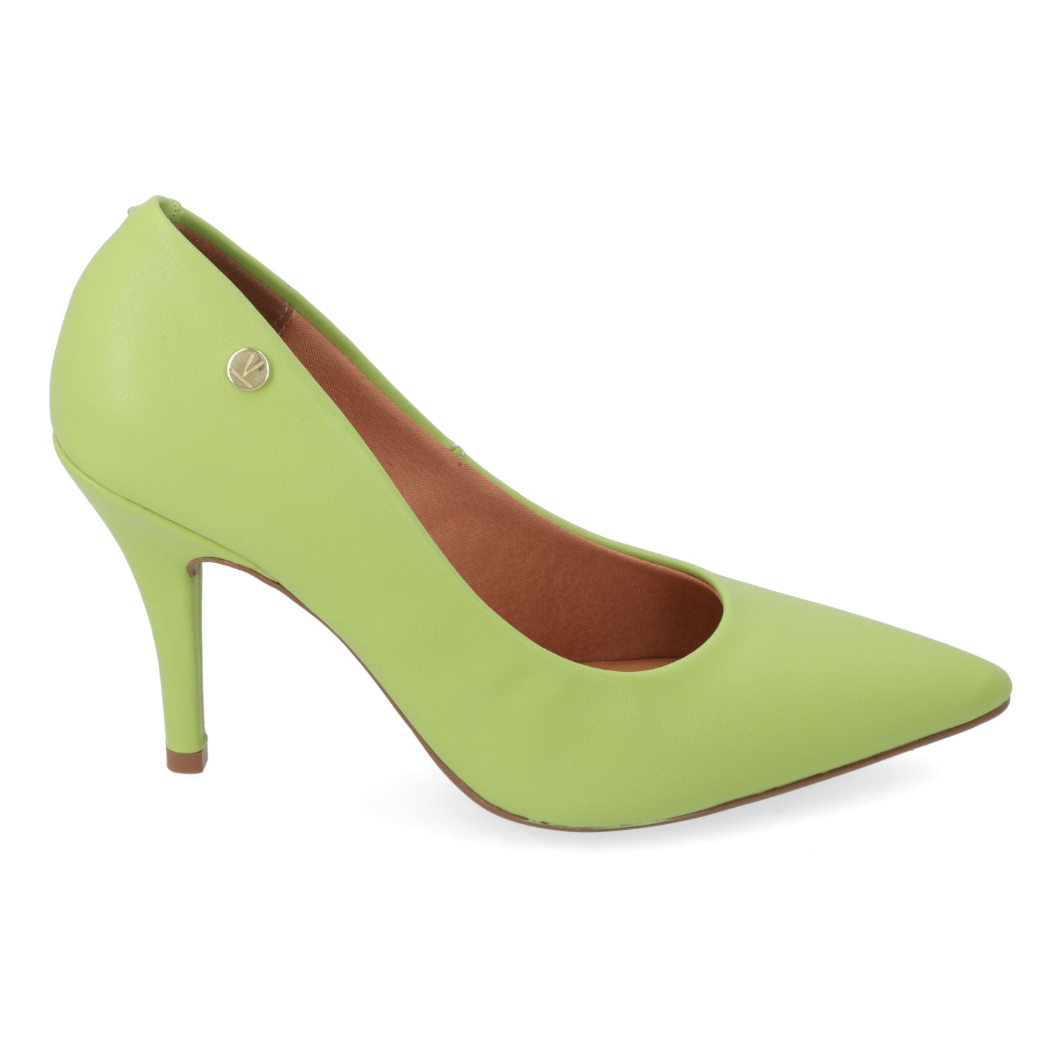 Zapato Taco Aguja Stiletto Vizzano EcoCuero Verde Pistacho