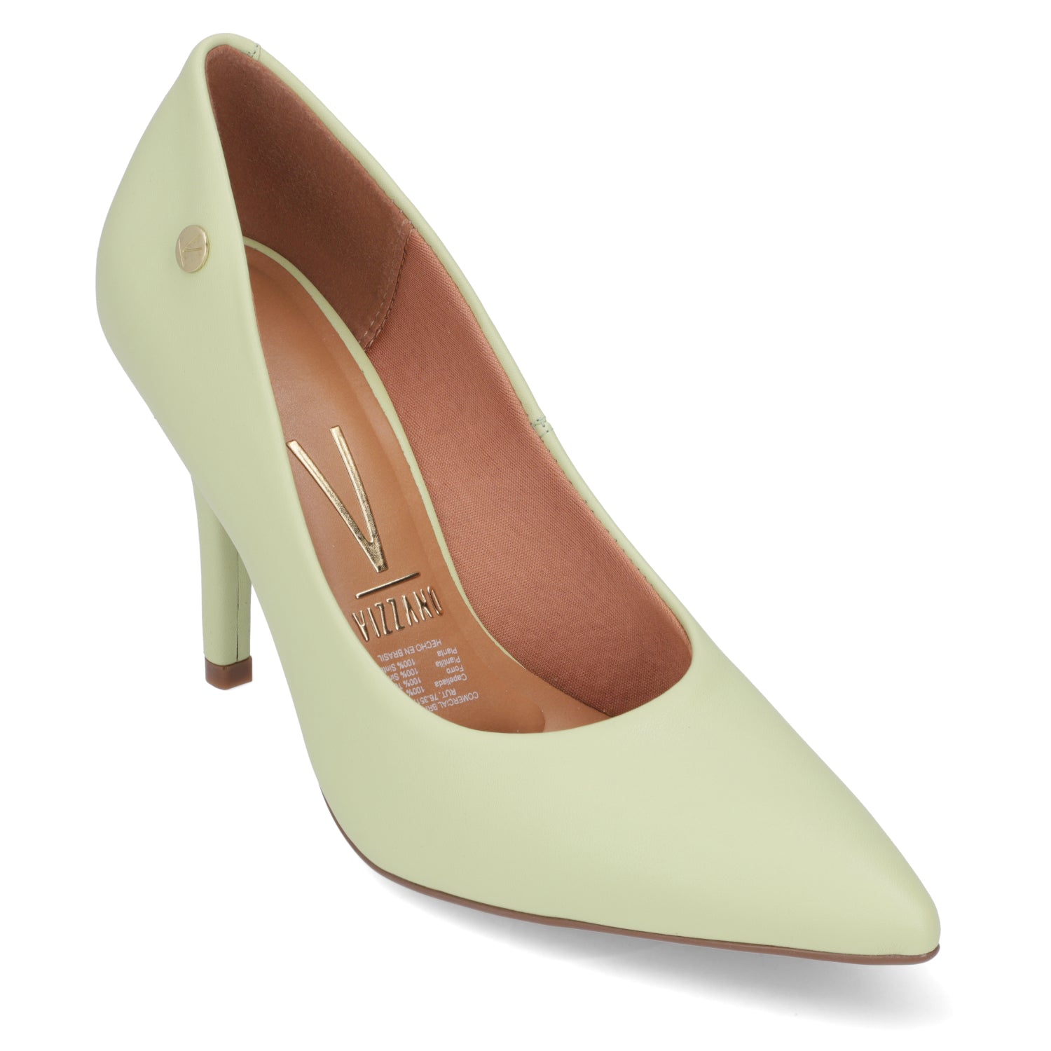 Zapato Taco Aguja Stiletto Vizzano EcoCuero Menta 1184-1101-7286-93369