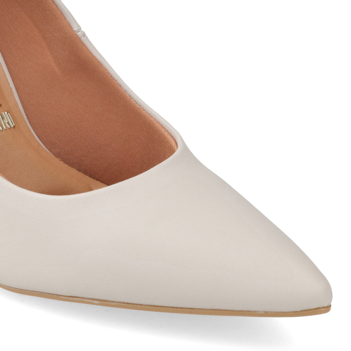 Stiletto Taco Aguja EcoCuero 34 / Gris