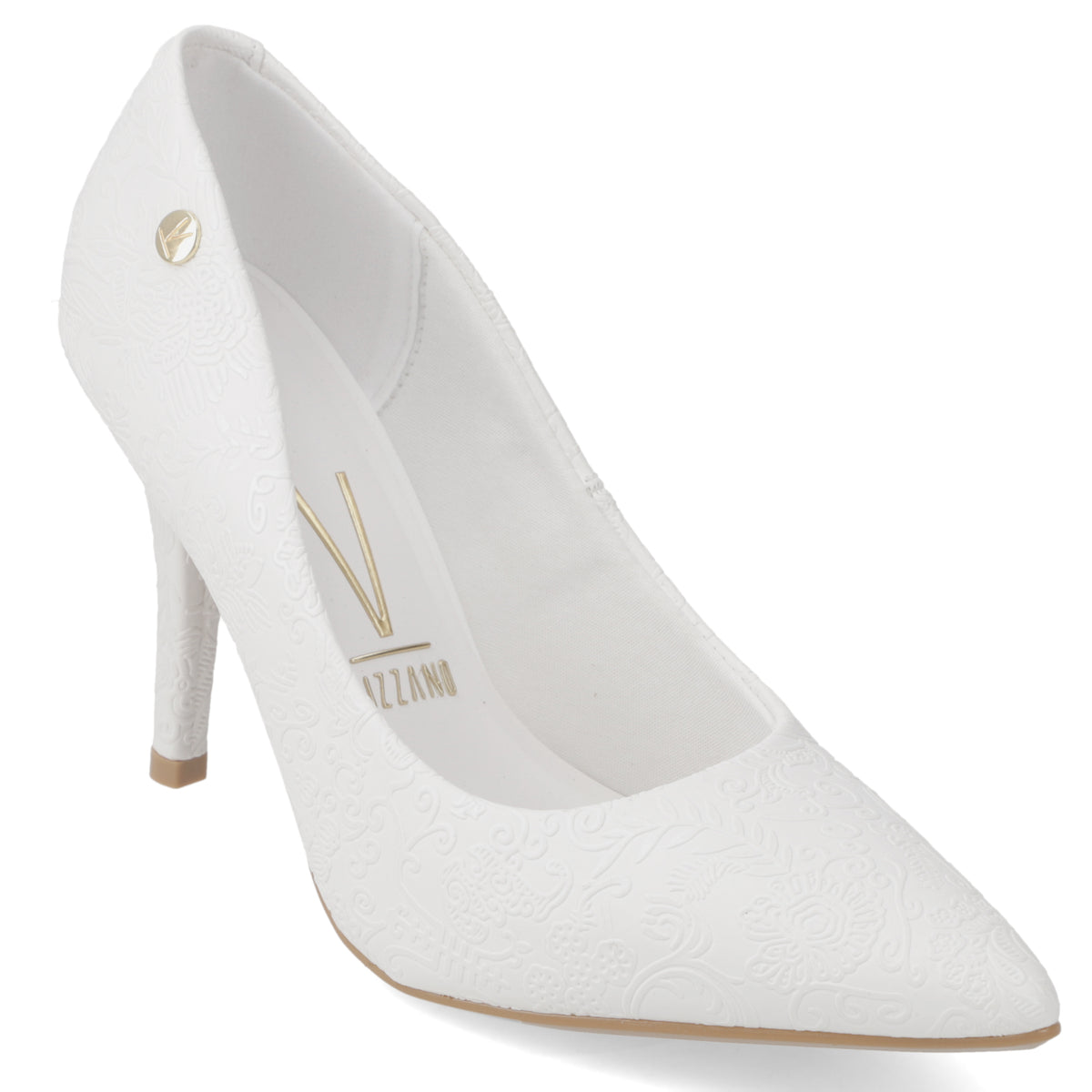 Stiletto de Novia Taco Aguja Blanco Vizzano 35 / Blanco