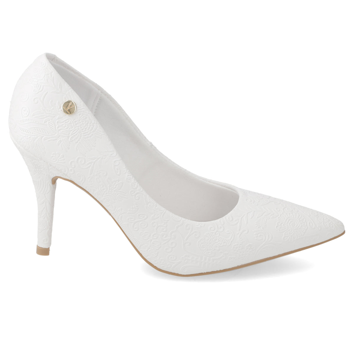 Stiletto de Novia Taco Aguja Blanco Vizzano 35 / Blanco