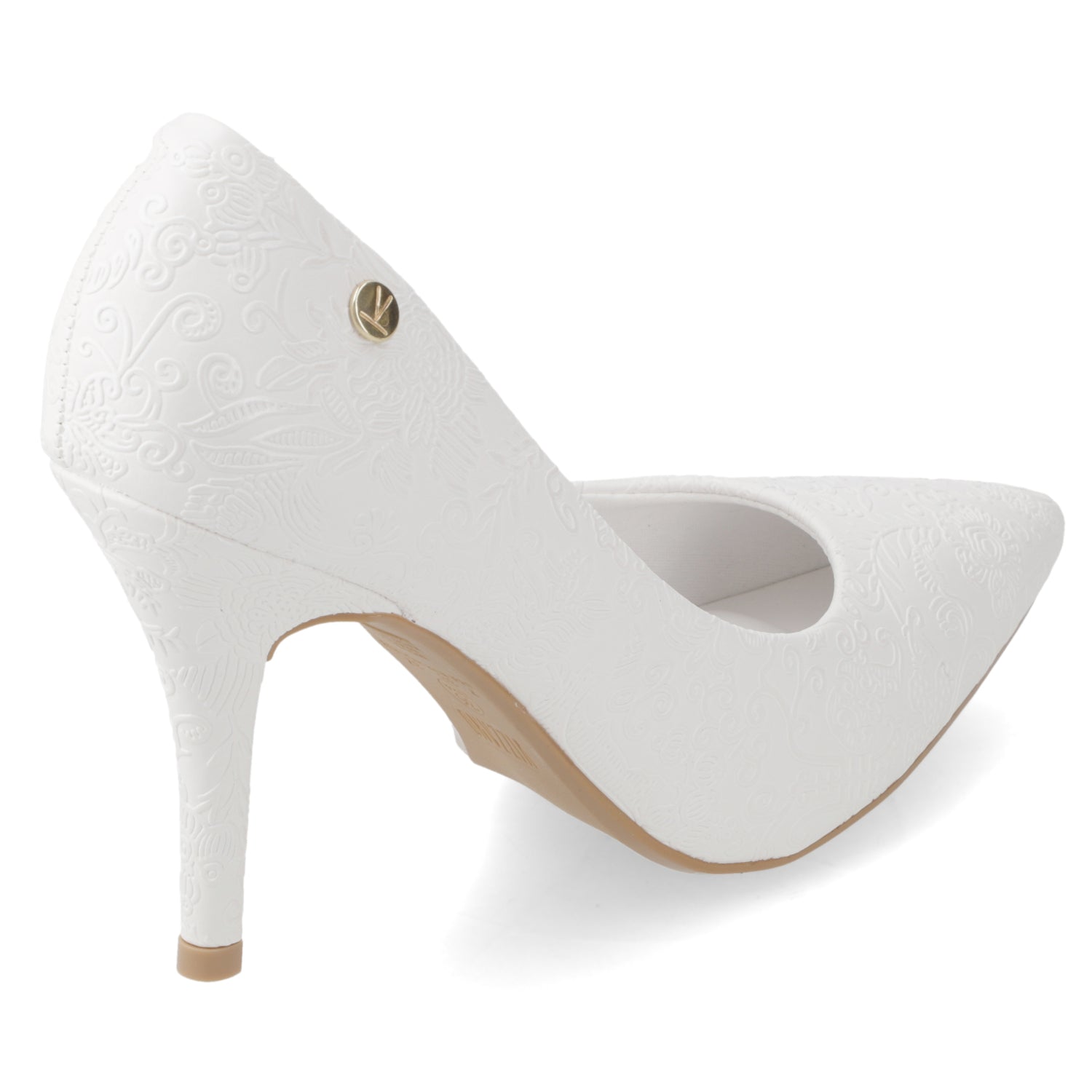 Stiletto de Novia Taco Aguja Blanco Vizzano 35 / Blanco