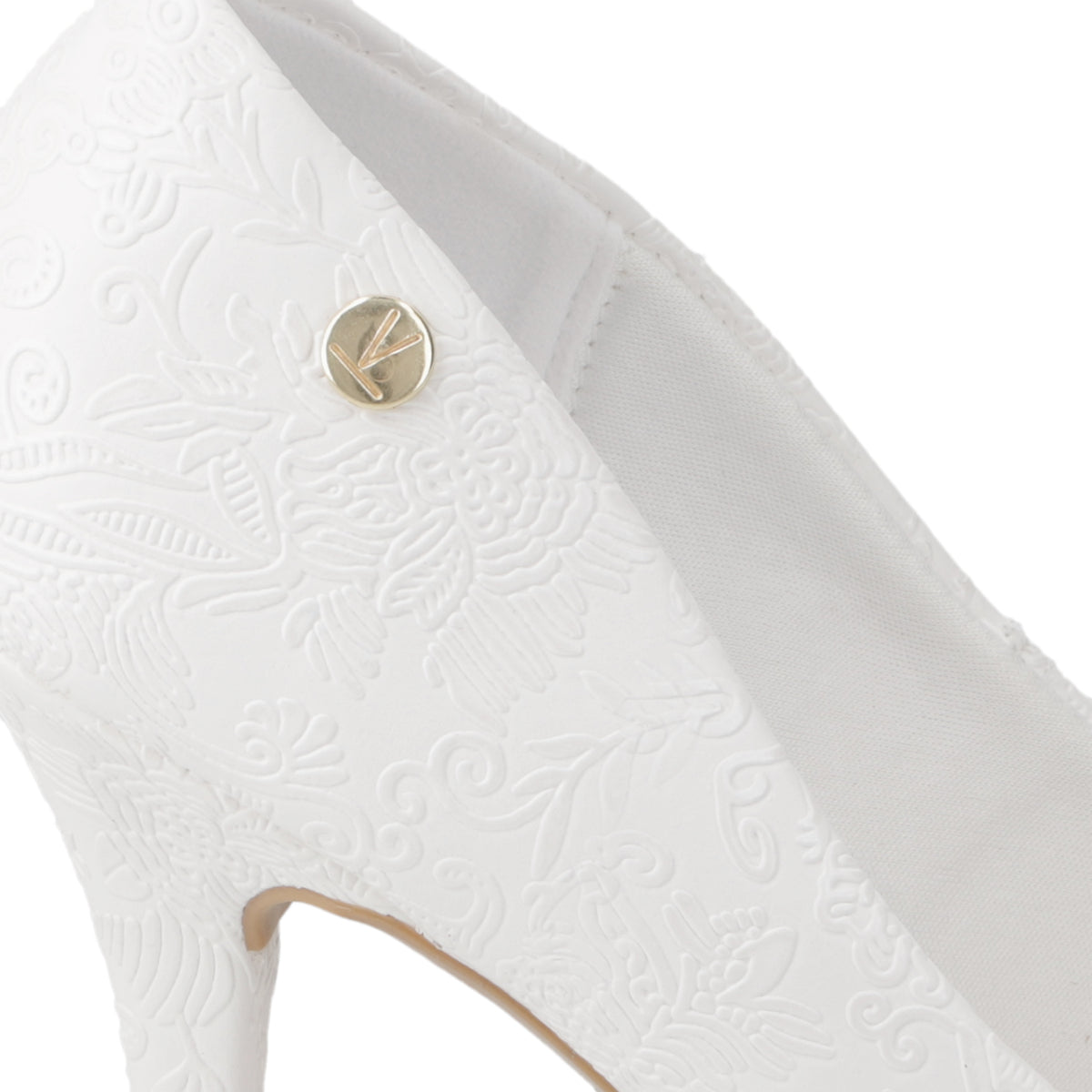 Stiletto de Novia Taco Aguja Blanco Vizzano 35 / Blanco