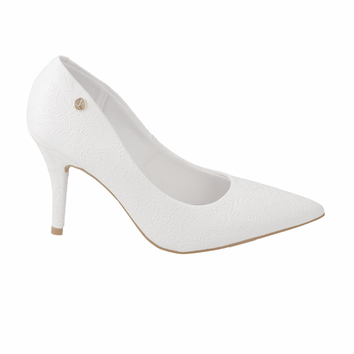 Stiletto de Novia Taco Aguja Blanco Vizzano 35 / Blanco