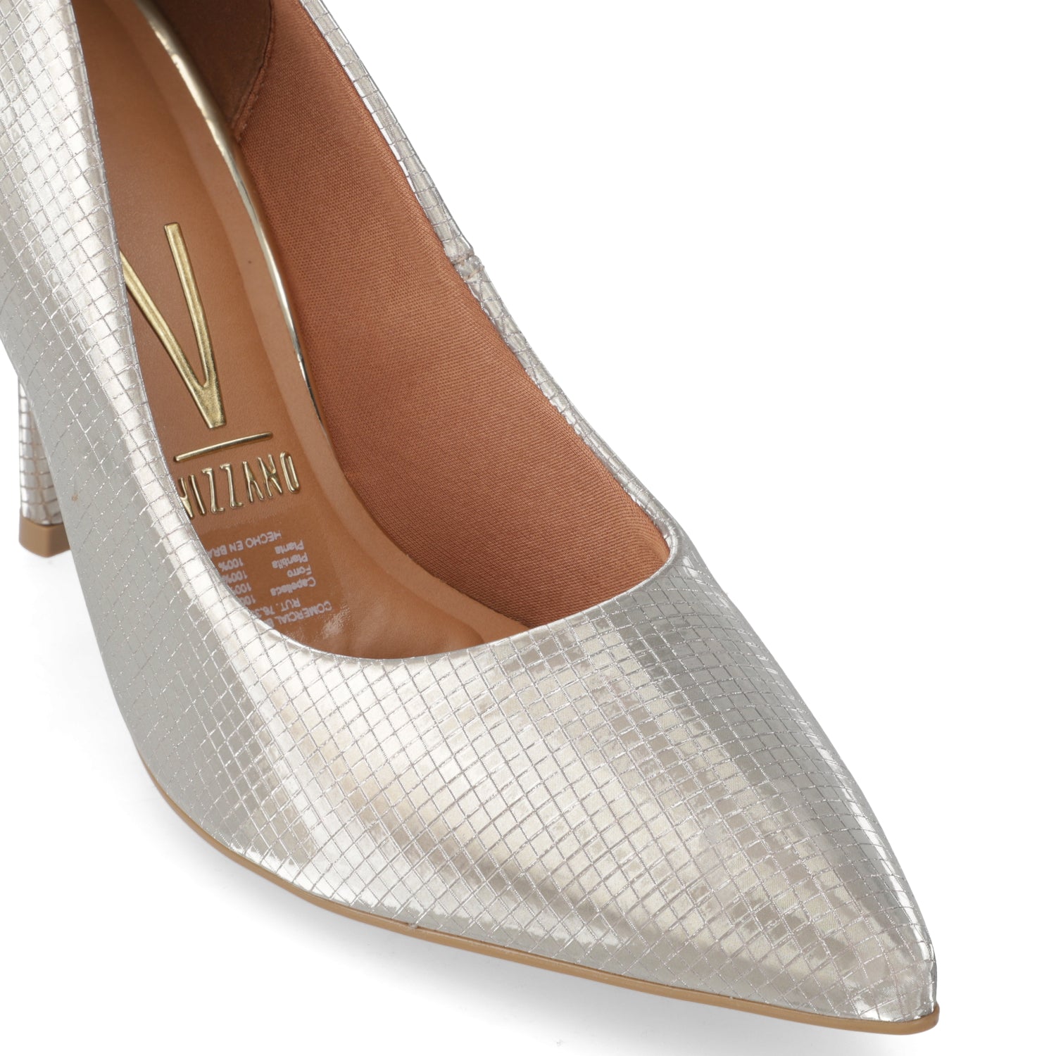 Stiletto Taco Aguja 10 cm Dorado