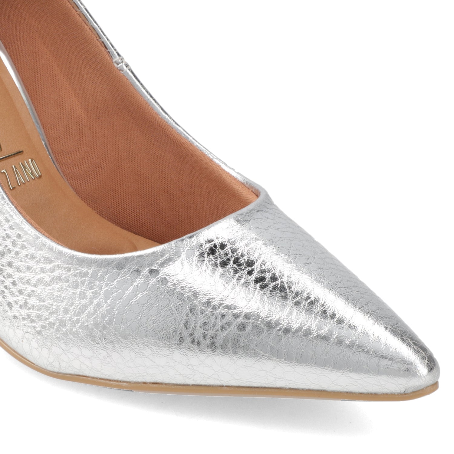 Stiletto 10 cm Plateado Vizzano 34 / Plateado