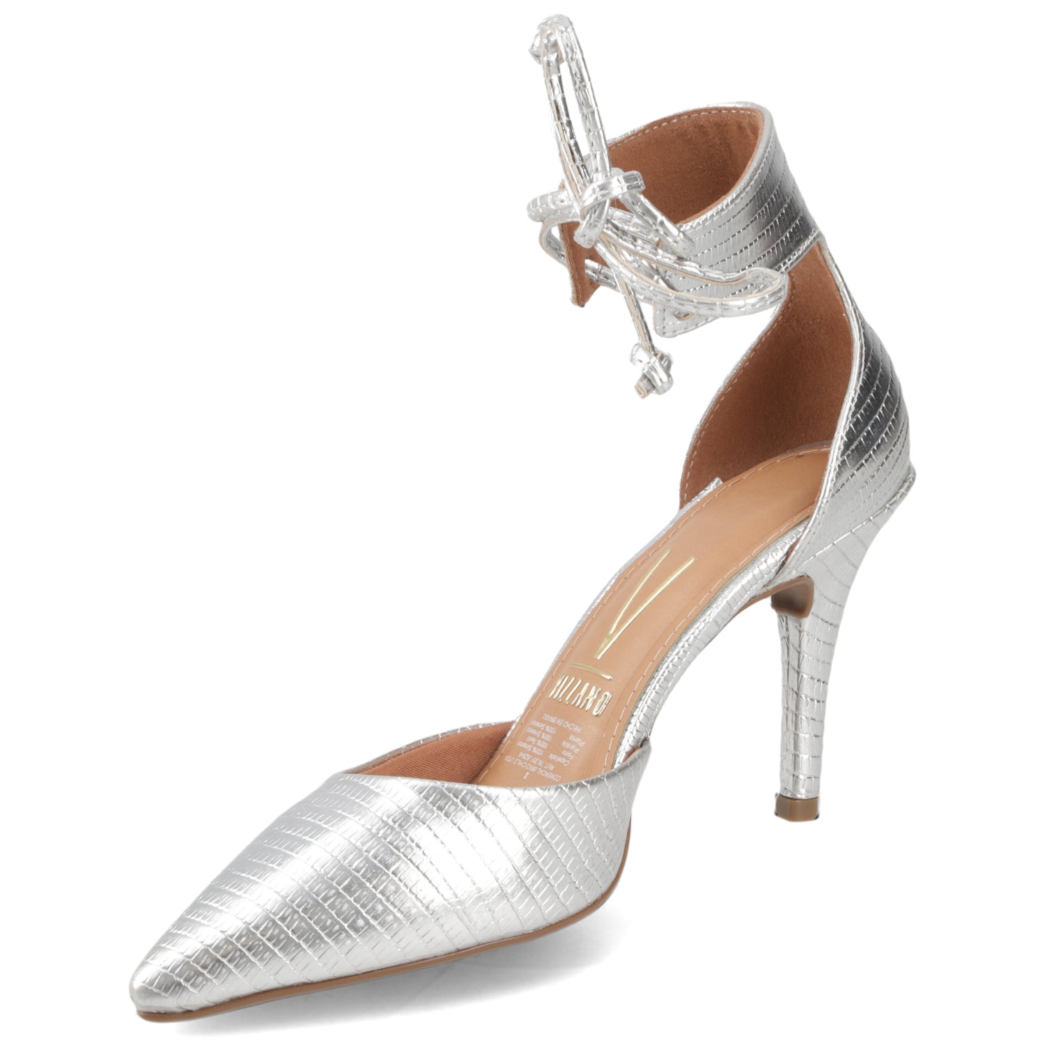 Stiletto Plateado Vizzano