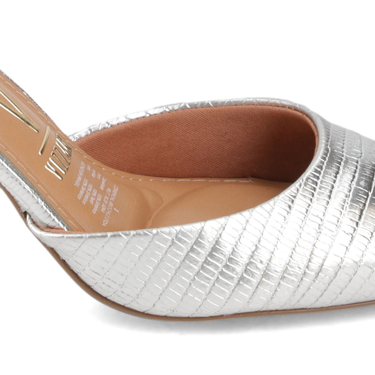 Stiletto Plateado Vizzano