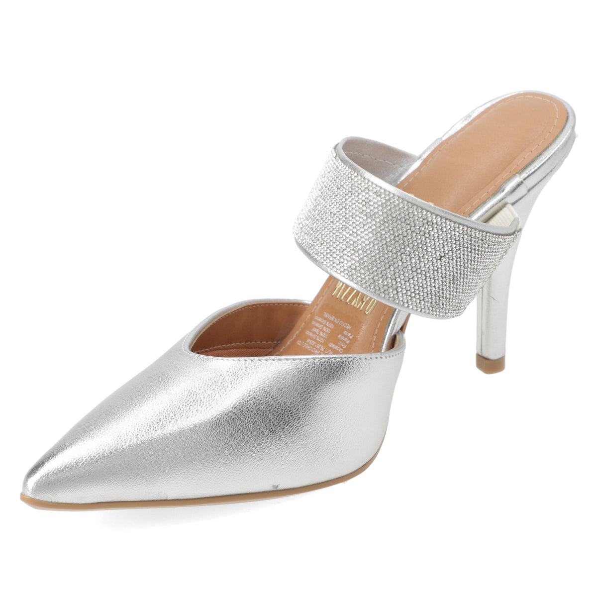 Stiletto Taco Aguja 10 cm Plateado Vizzano 35 / Plateado