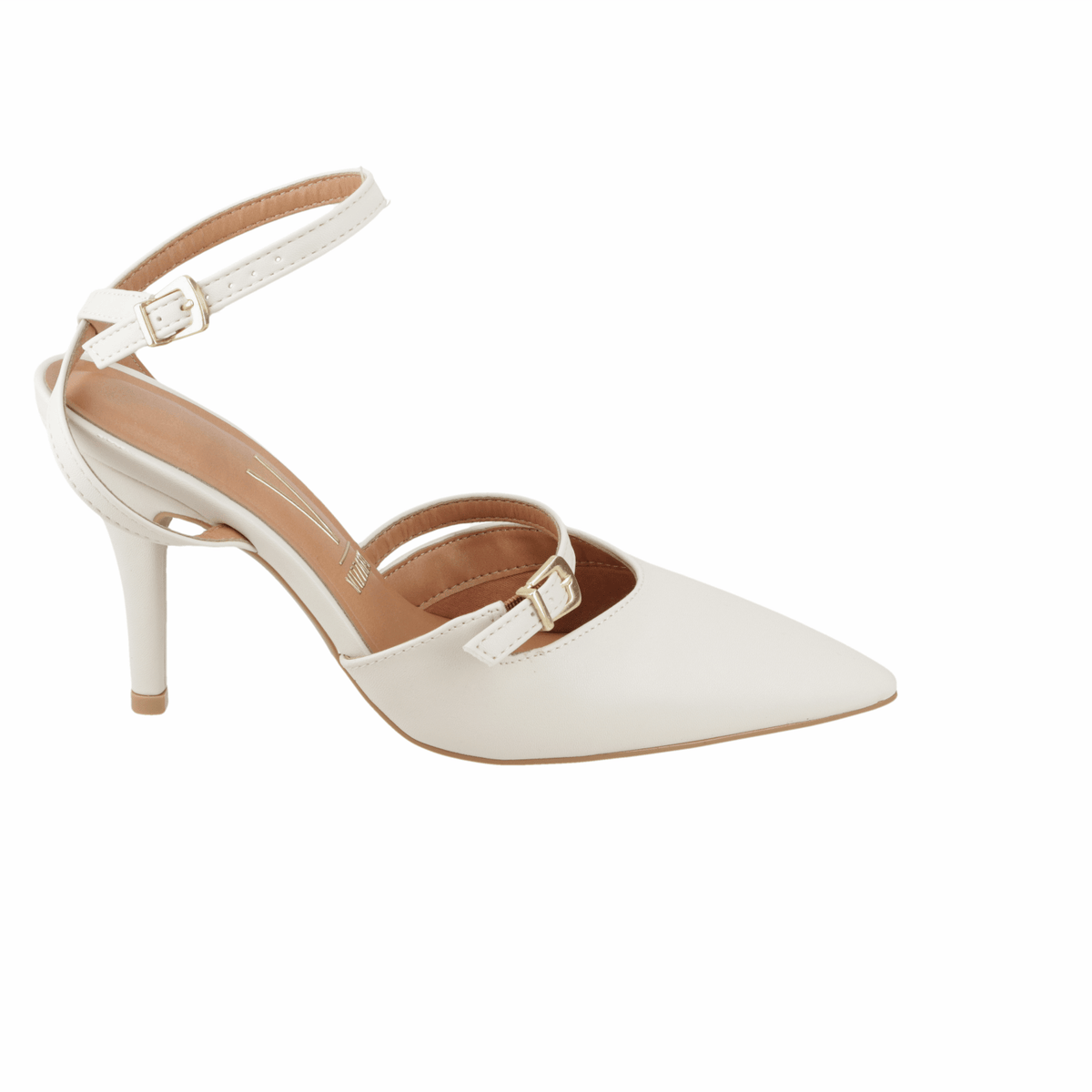 Stiletto Mujer Taco Alto Pulsera al Tobillo Blanco Off Vizzano 34 / Blanco Off