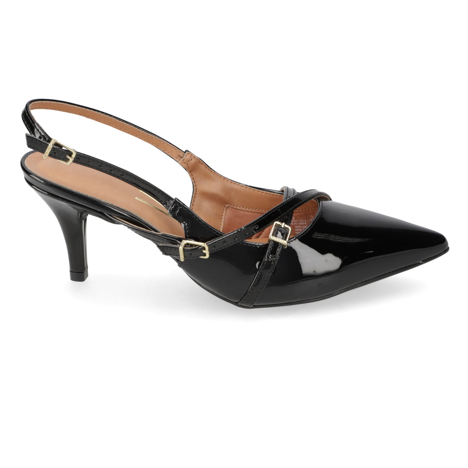 Stiletto 7 cm Negro Vizzano 35 / Negro