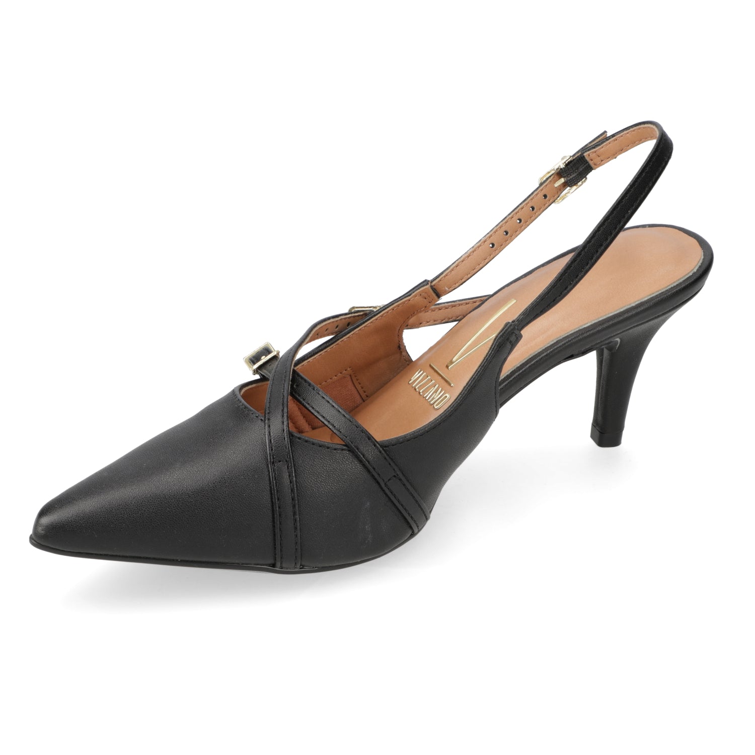 Stiletto 7 cm Negro Vizzano 35 / Negro