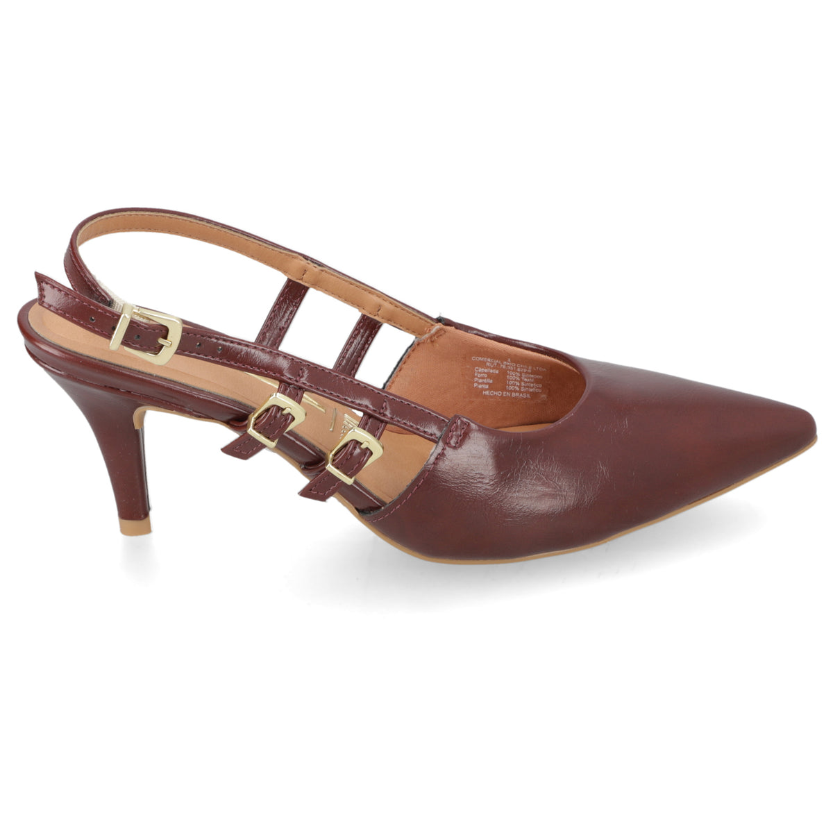 Stiletto Rojo Vizzano 35 / Rojo