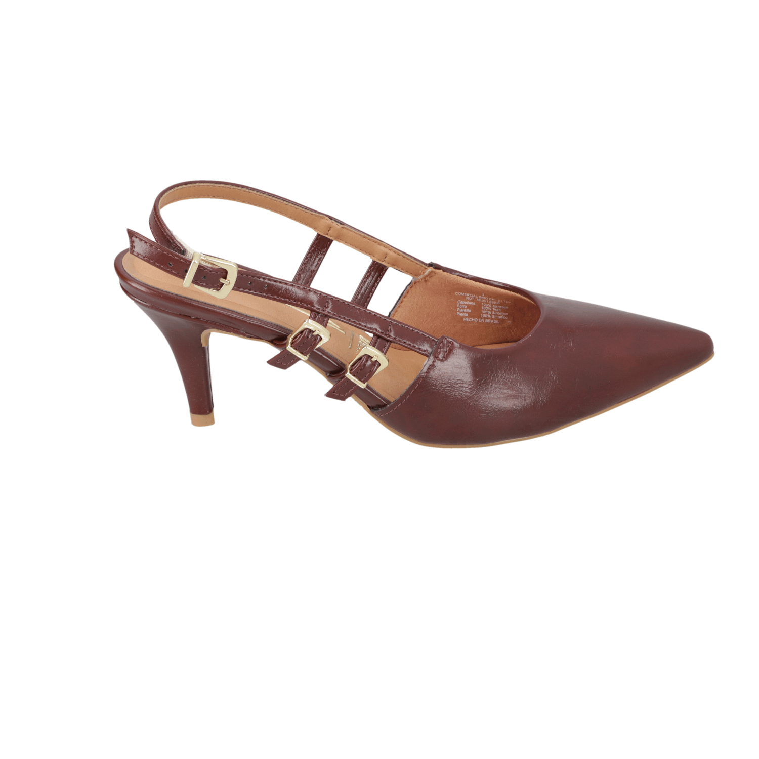 Stiletto Rojo Vizzano 35 / Rojo