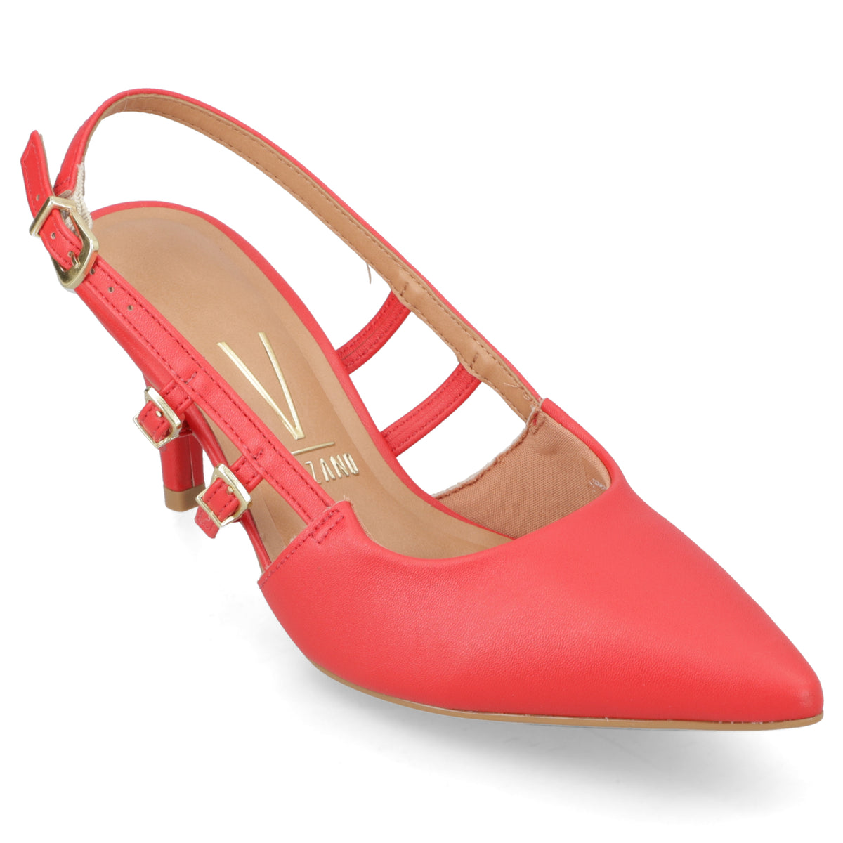 Stiletto Rojo Vizzano 35 / Rojo