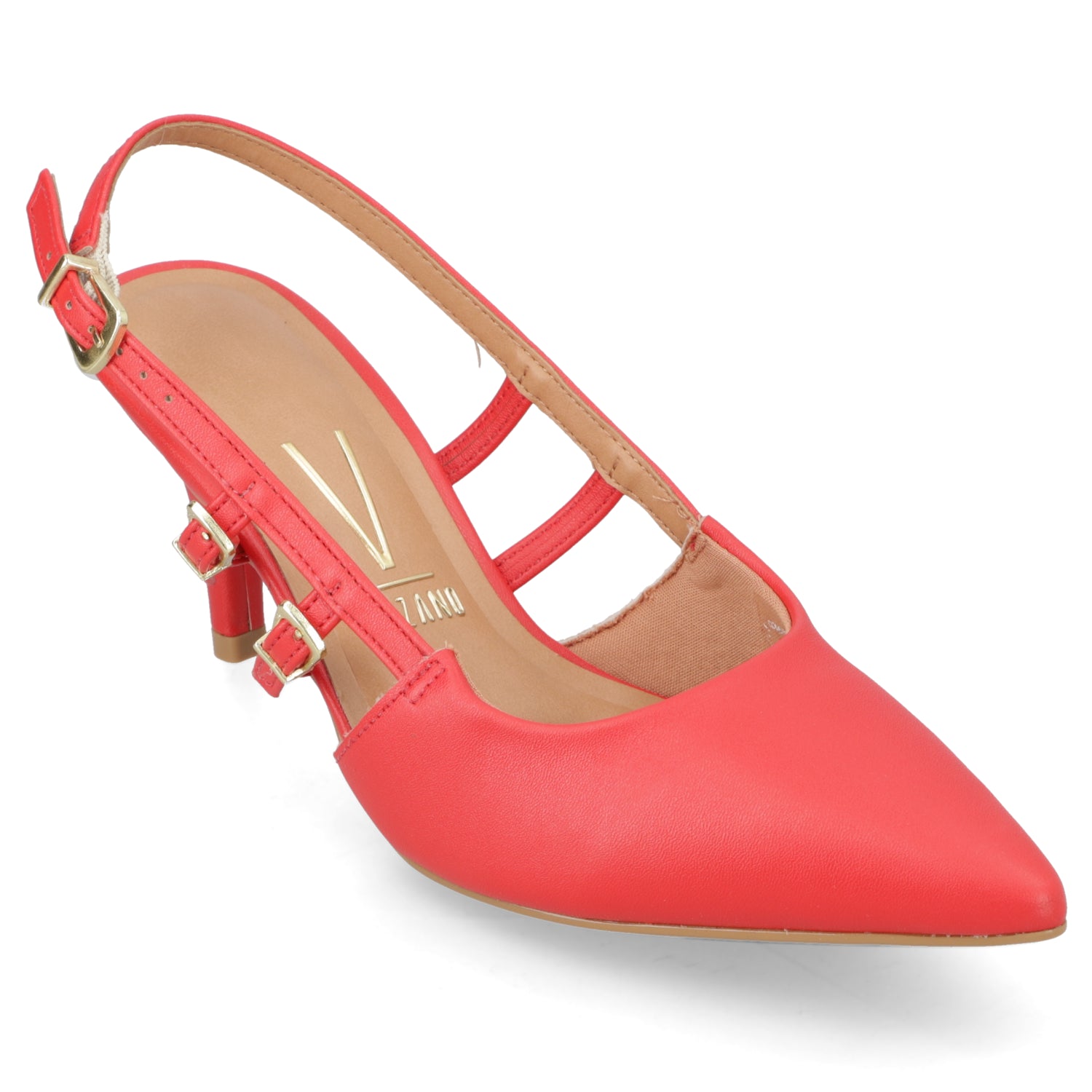 Stiletto Rojo Vizzano 35 / Rojo
