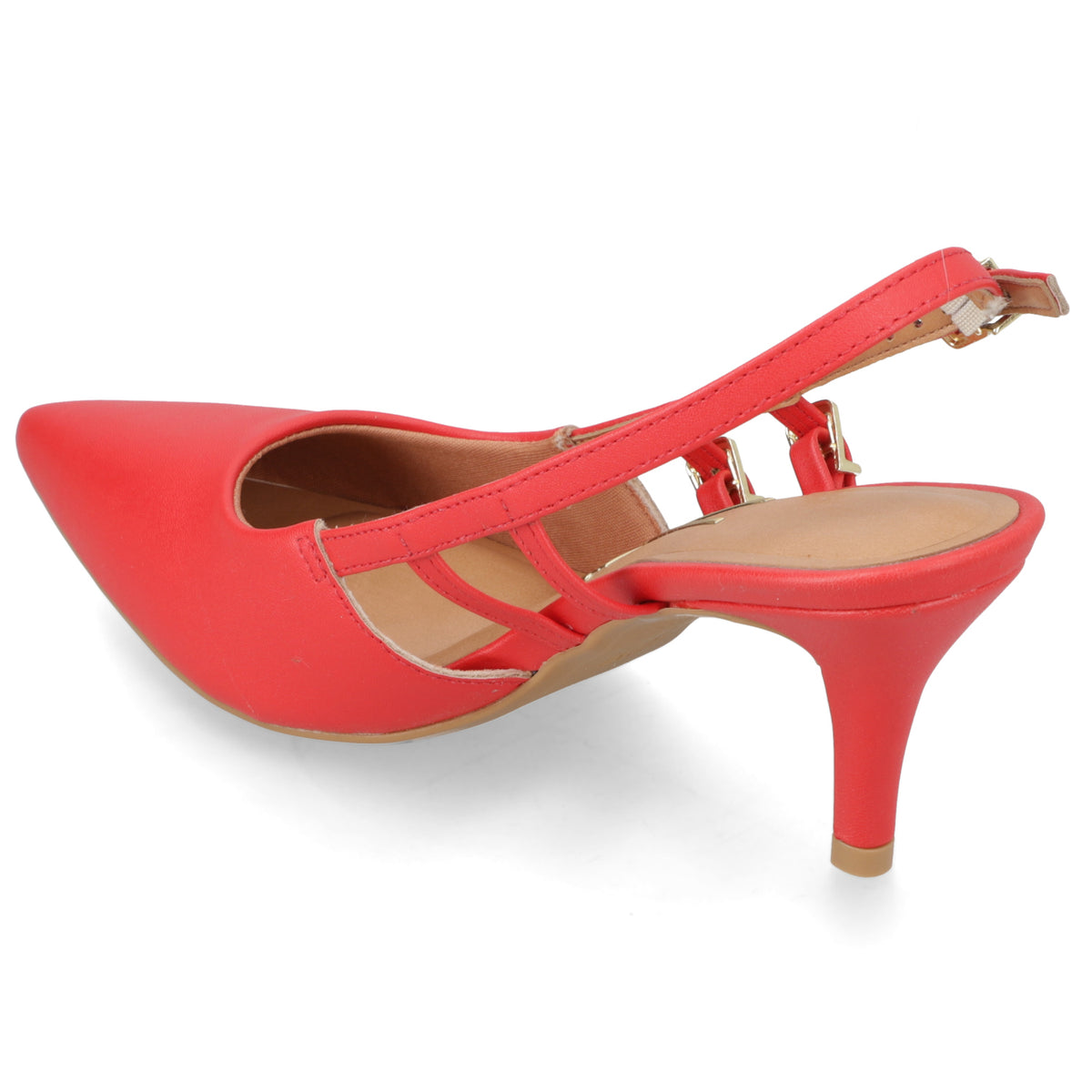 Stiletto Rojo Vizzano 35 / Rojo