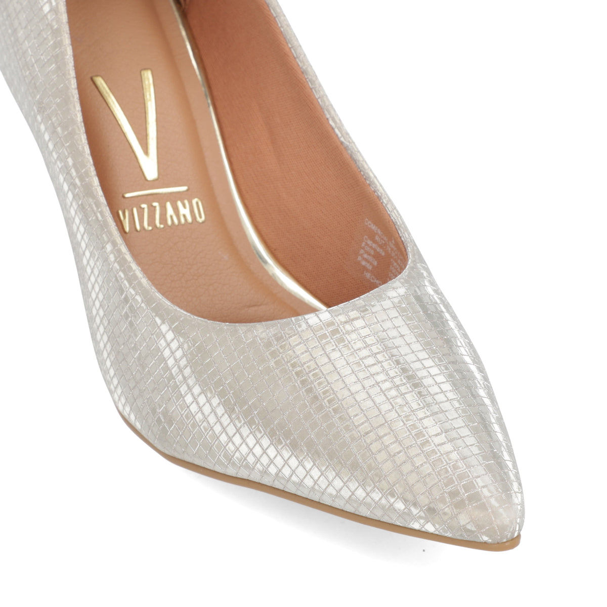 Stiletto Taco Aguja Metalizado Dorado