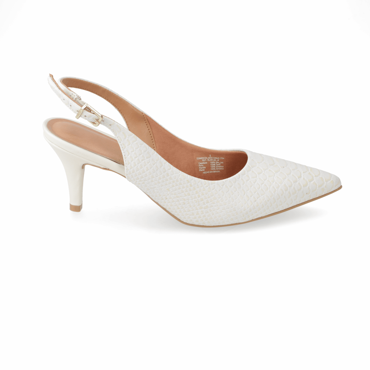Stiletto 7 cm Blanco Vizzano 35 / Blanco