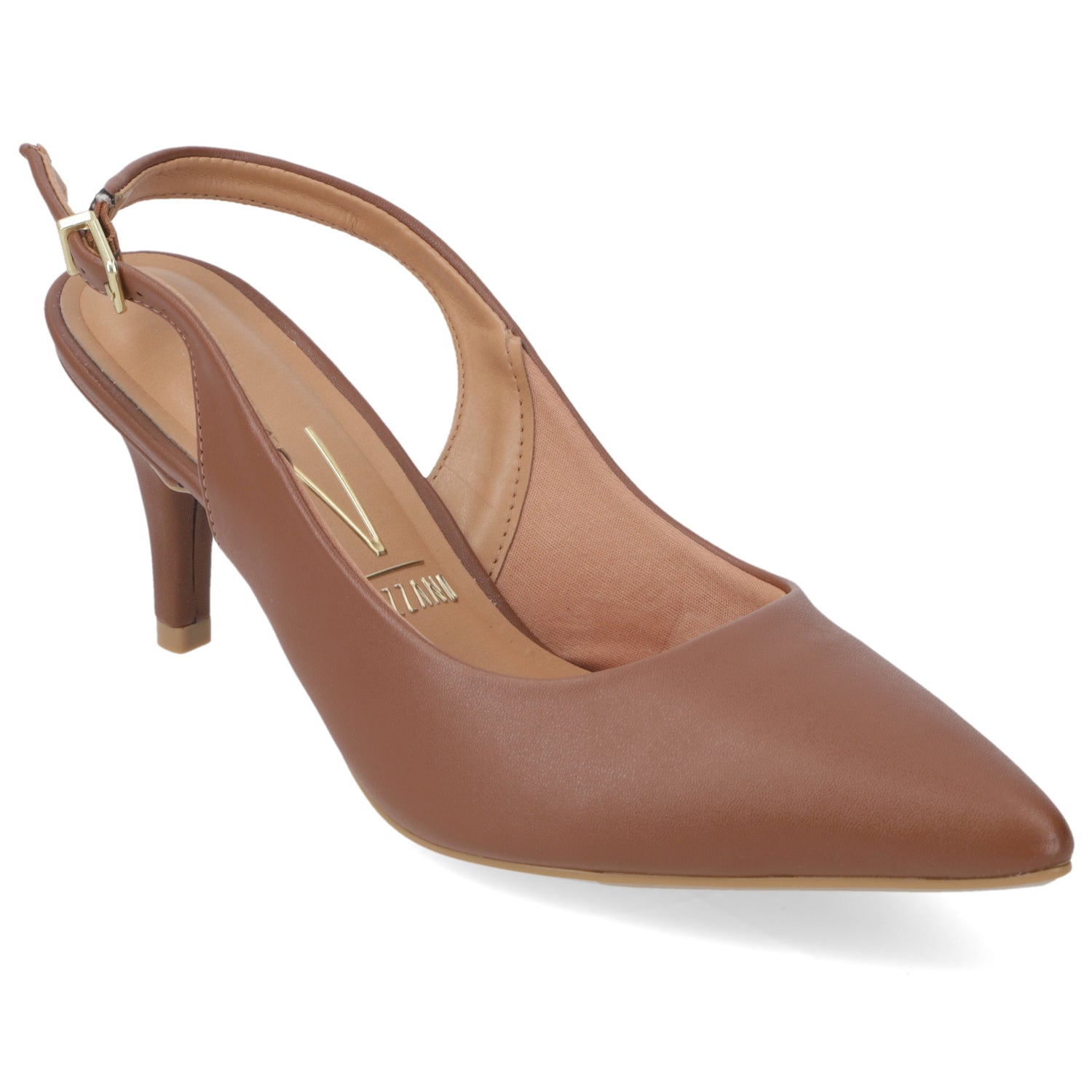 Stiletto Slingback Café Vizzano