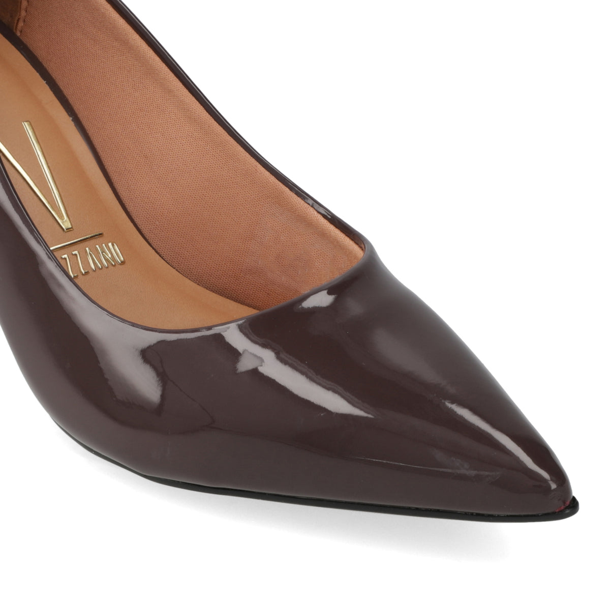 Stiletto 7 cm Cacao Efecto Charol Vizzano 35 / Chocolate