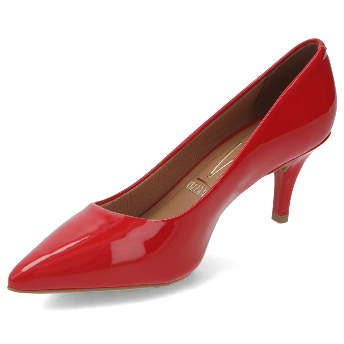 Stiletto Taco Aguja Rojo Vizzano
