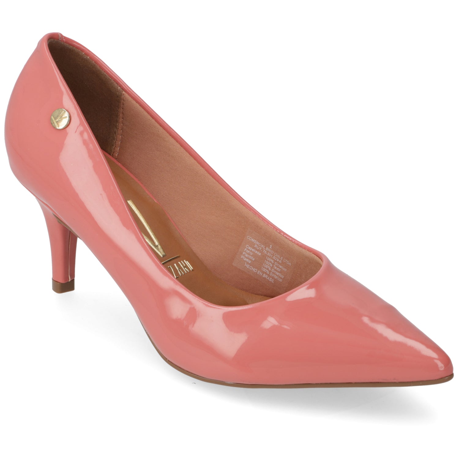 Zapato Taco Aguja Stiletto Vizzano Rosa