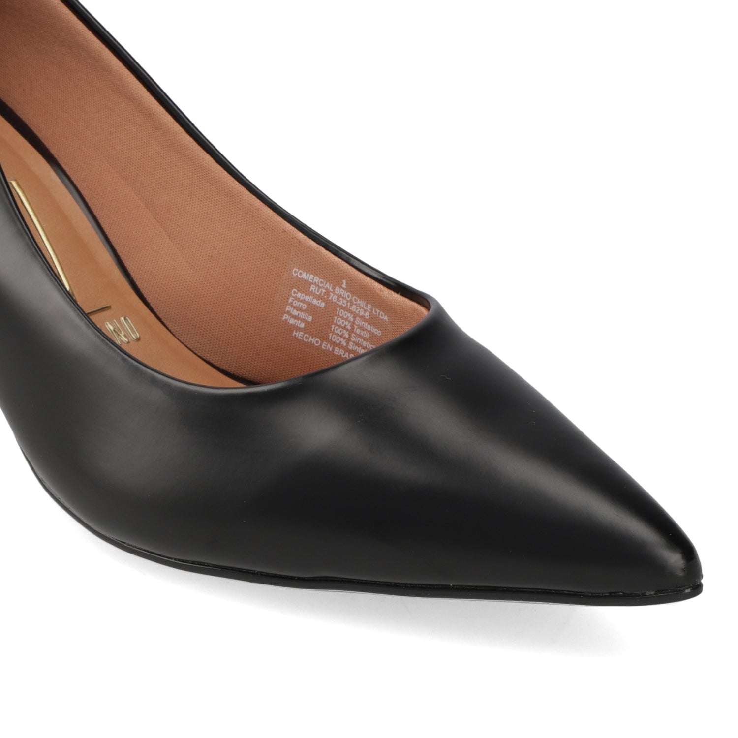 Stiletto 7 cm Negro Vizzano 34 / Negro