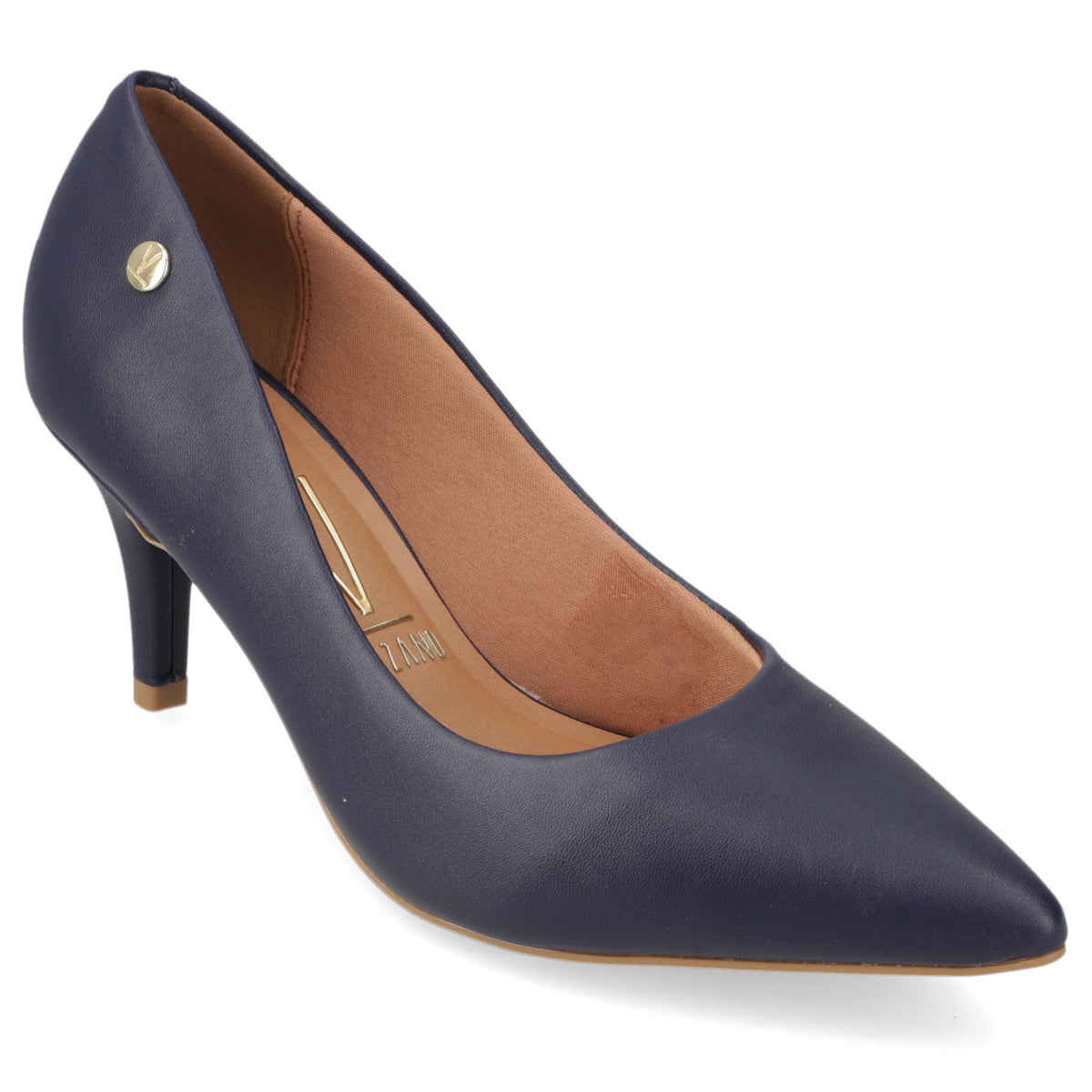 Stiletto Taco Aguja Azul 34 / Azul Marino