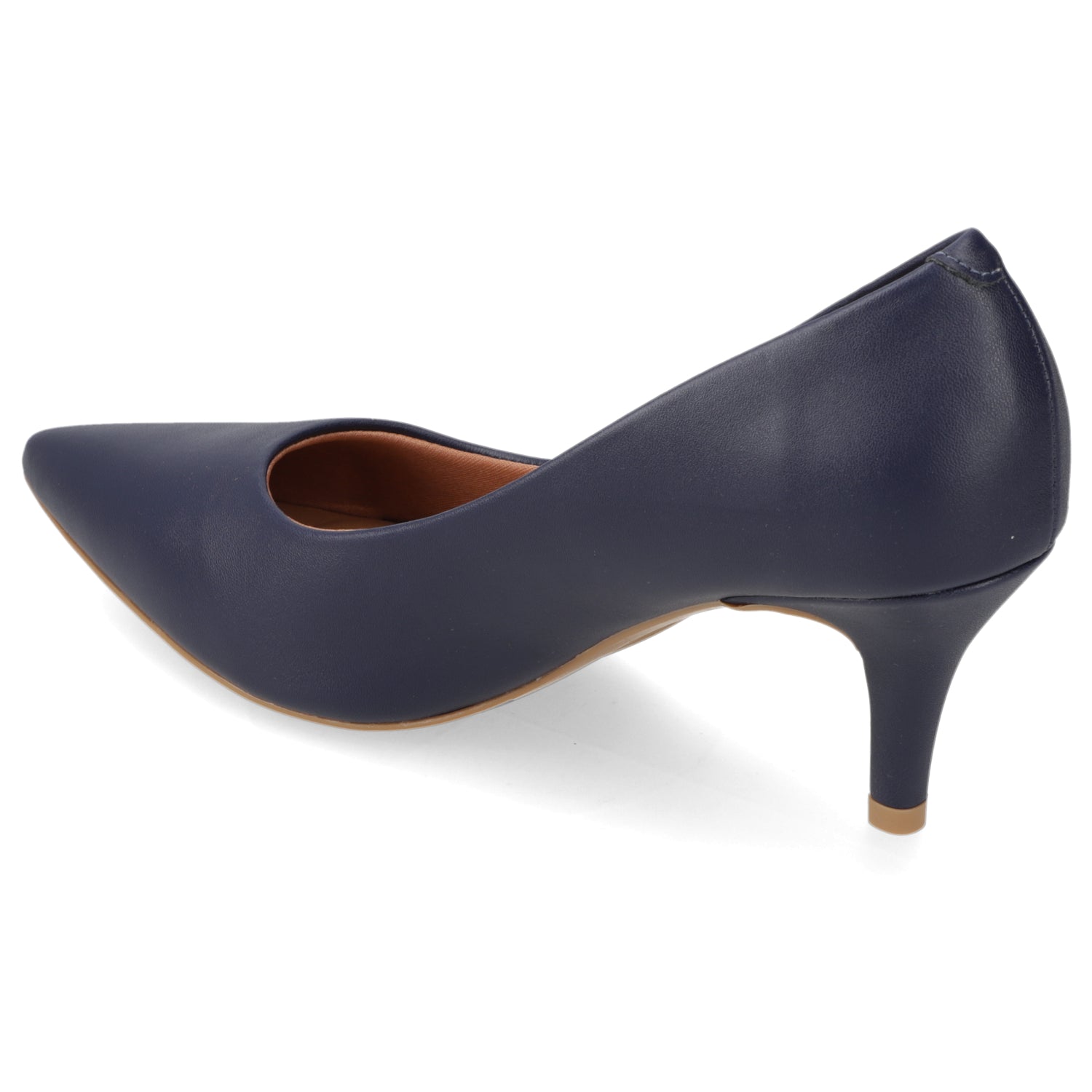 Stiletto Taco Aguja Azul 34 / Azul Marino