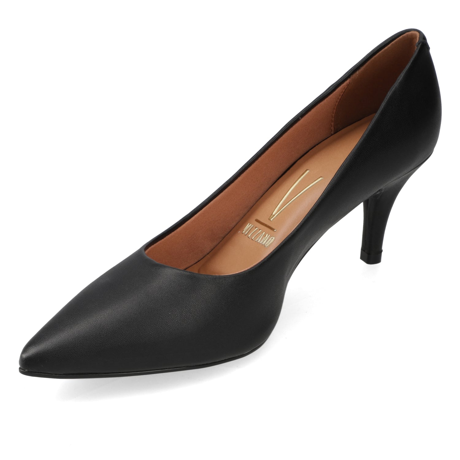 Stiletto Vizzano EcoCuero Negro 34 / Negro