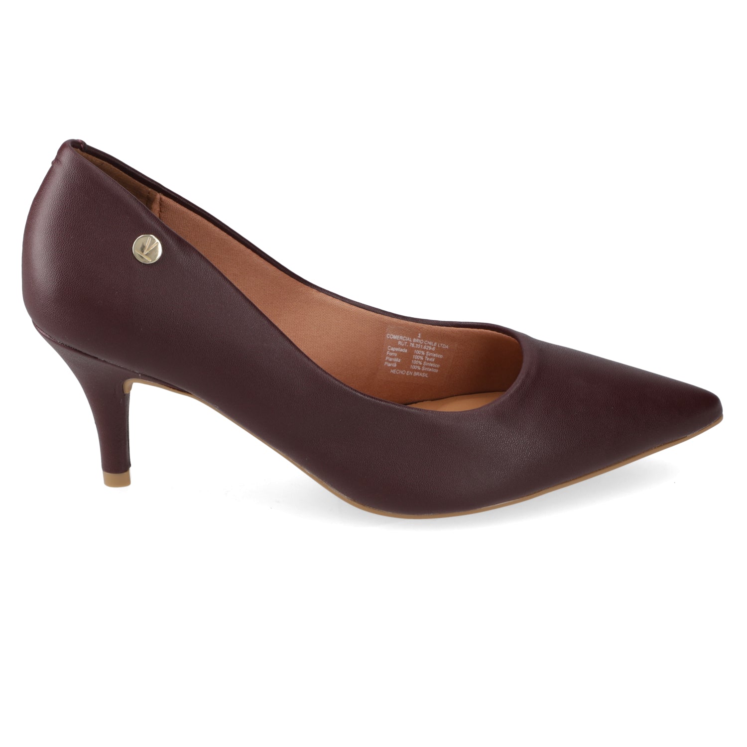 Stiletto Taco aguja Vizzano Burdeo 7 cm 34 / Burdeo