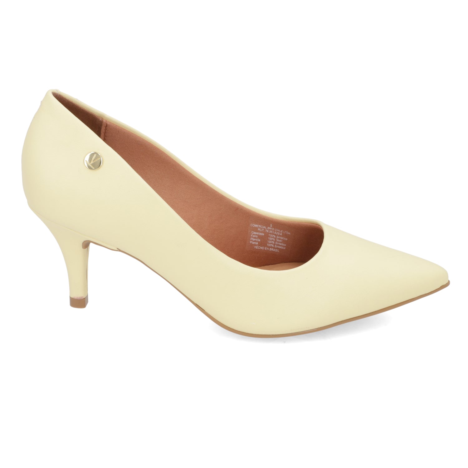 Stiletto Taco Aguja Eco Cuero 1185-702-7286